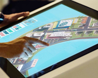 touch screen for events